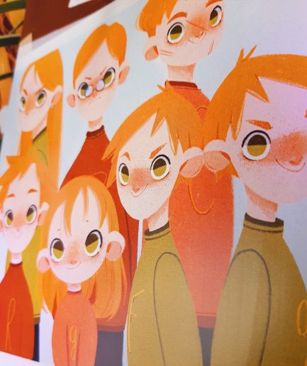 Weasley family Print